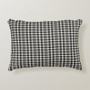 abstract texture, colourful chequered pattern, sim accent pillow
