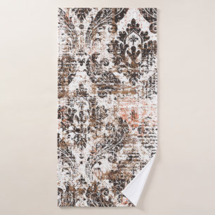Abstract texture or grunge background. Art texture Bath Towel