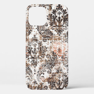 Abstract texture or grunge background. Art texture iPhone 12 Case