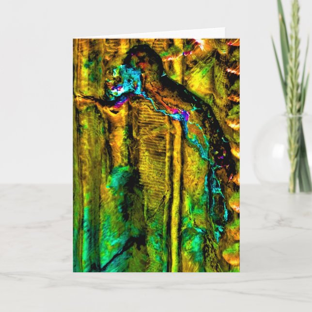 Abstract Textures, card (Front)