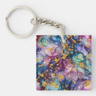 Abstract TexturesElectronics Bag Keychain