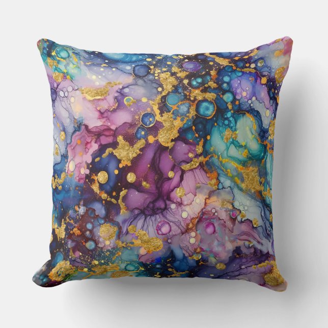 Abstract TexturesElectronics Bag Throw Pillow (Front)