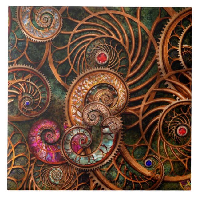 Abstract - The wonders of Sea Tile (Front)