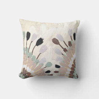 Abstract Throw Pillow