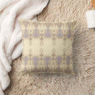 abstract throw pillow