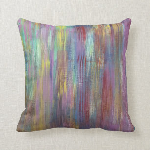Abstract Throw Pillow "Stripe Design"