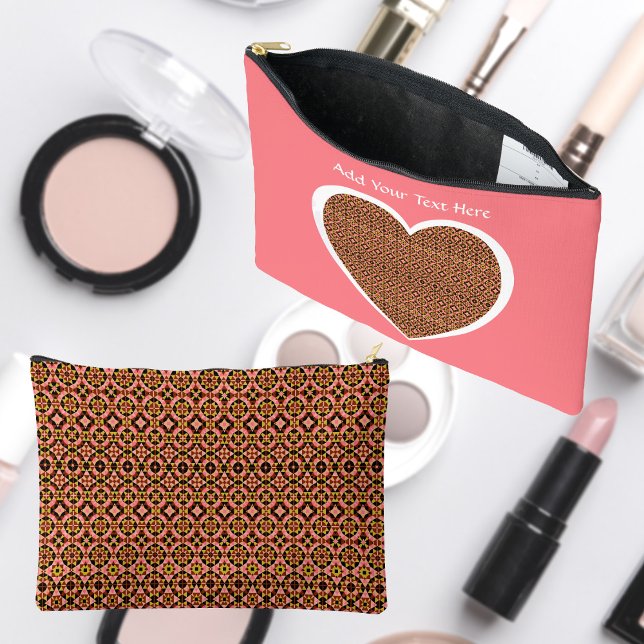 Abstract Tile Pattern Cosmetic Bag (Creator Uploaded)