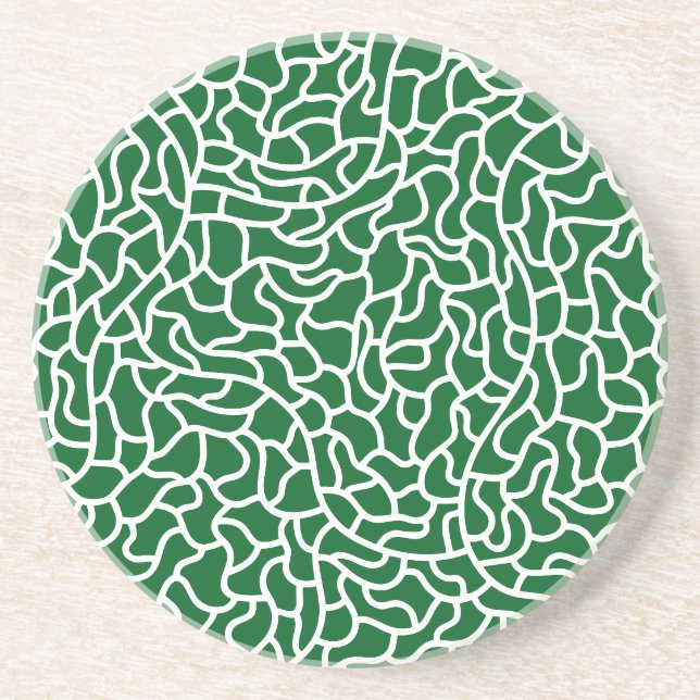 Abstract Tiled Background Coaster (Front)