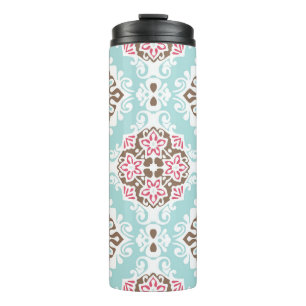 Abstract Tiled: Vintage Seamless Pattern Thermal Tumbler