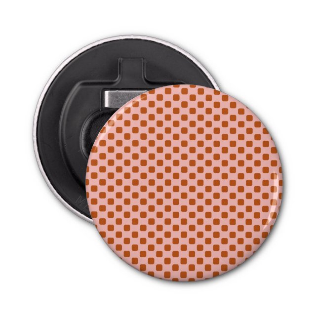 ABSTRACT TILES PATTERN. BOTTLE OPENER (Front)