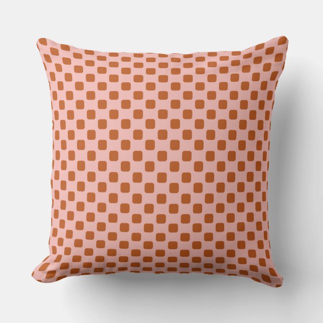 ABSTRACT TILES PATTERN. THROW PILLOW (Front)