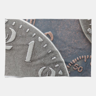 Abstract Time Kitchen Towel