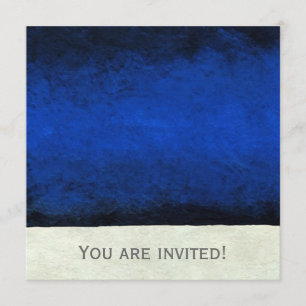 Abstract Times Two ~  Invitations BACHELOR