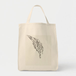 abstract tote bag