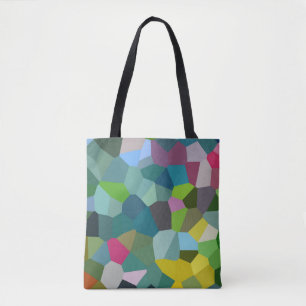 Abstract Tote Bag Cubism