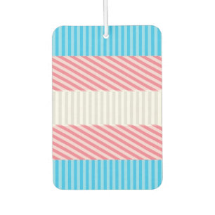 Abstract Transgender Pride Flag   Air Freshener