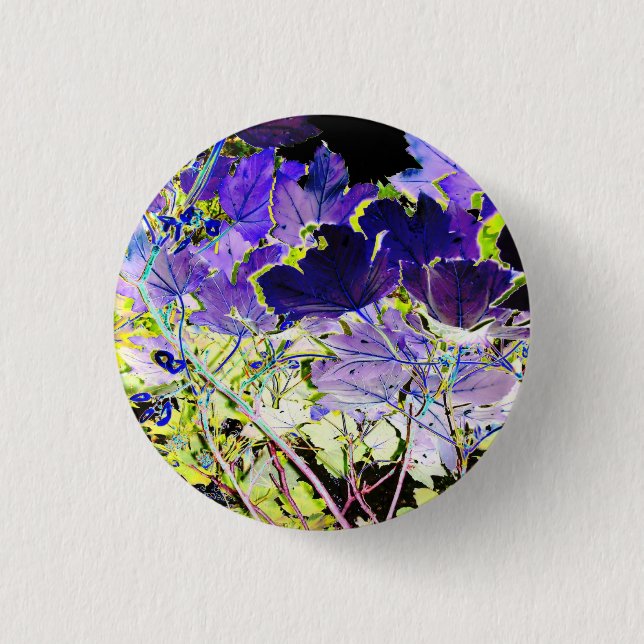 ABSTRACT TREE 1 INCH ROUND BUTTON (Front)