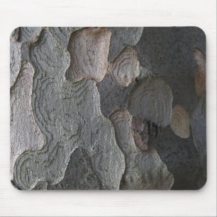 Abstract tree bark macro mousepad