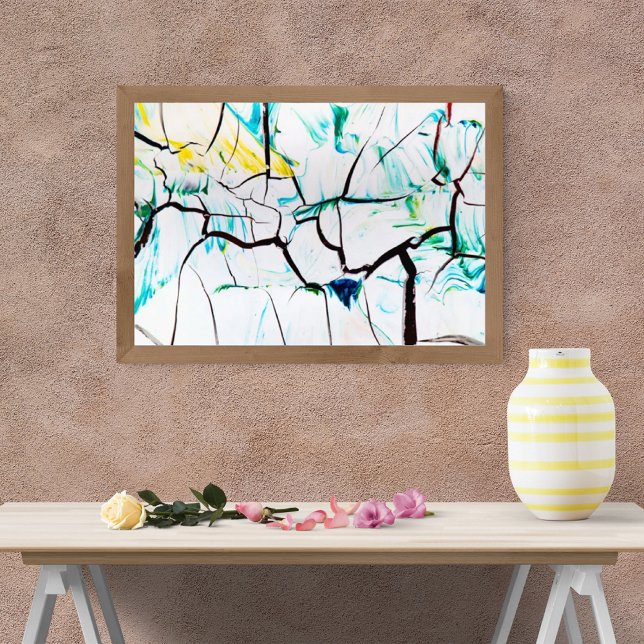 Abstract Tree Canvas Painting Photo Print (Creator Uploaded)
