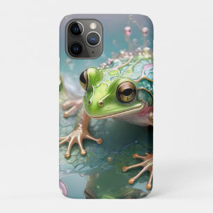 Abstract Tree Frog Fractal Art, iPhone 11 Pro Case