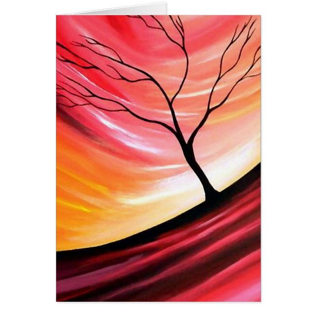 Abstract Tree - Modern Art (Front)