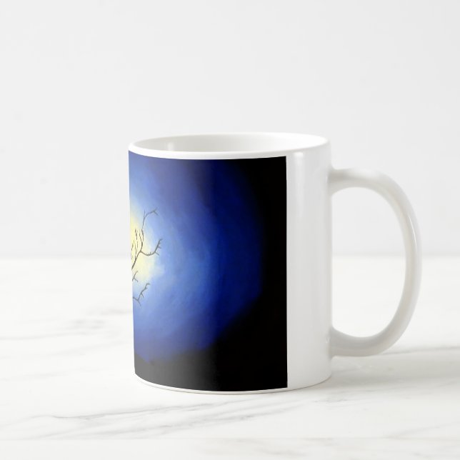 Abstract Tree - Modern Art Coffee Mug (Right)