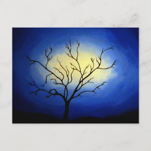 Abstract Tree - Modern Art Postcard
