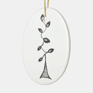 Abstract Tree of Life Ornament