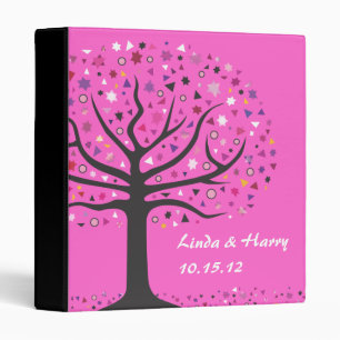 Abstract Tree of Life Photo Memory Book Binder