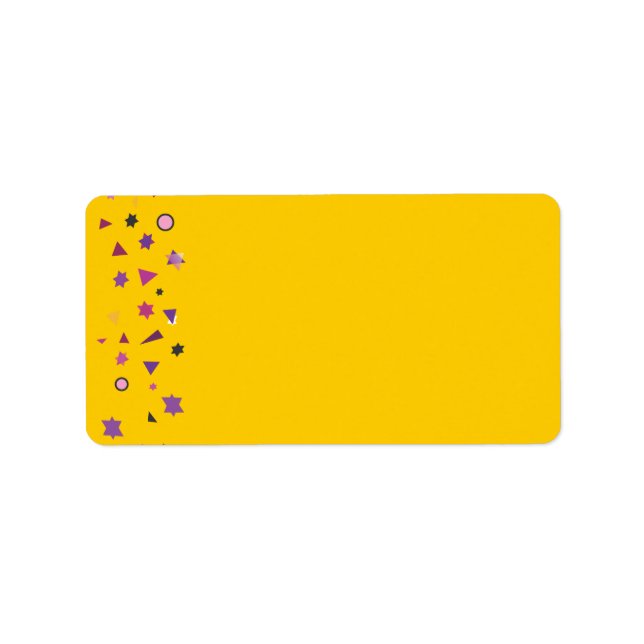 ABSTRACT TREE OF LIFE Print Your Own Label (Front)