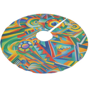 Abstract Tree Skirt