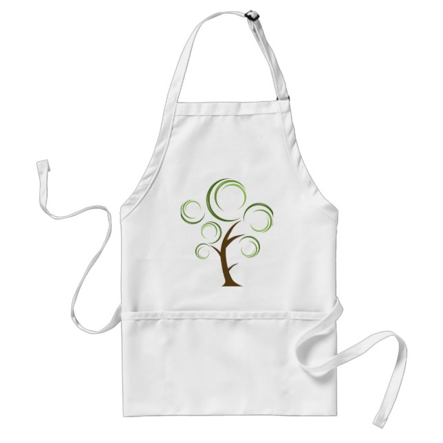 Abstract Tree Standard Apron (Front)