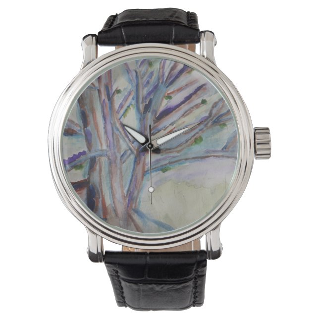 Abstract Trees Watch (Front)