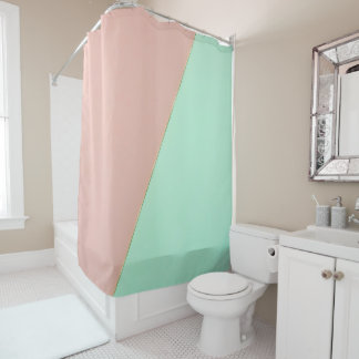 Abstract Trendy Blush Pink Mint Collection