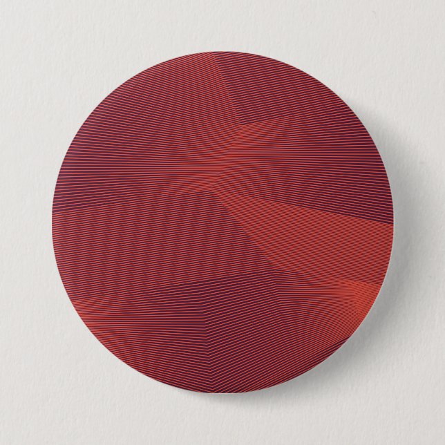 Abstract, trendy, modern geometric graphic art 3 inch round button (Front)