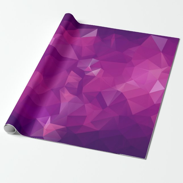 Abstract triangle violet texture backgroundbackgro wrapping paper (Unrolled)