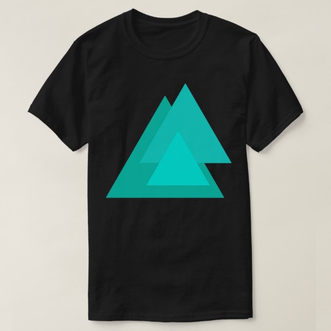 Abstract Triangles T-Shirt (Design Front)