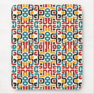 Abstract Tribal  Mouse Pad