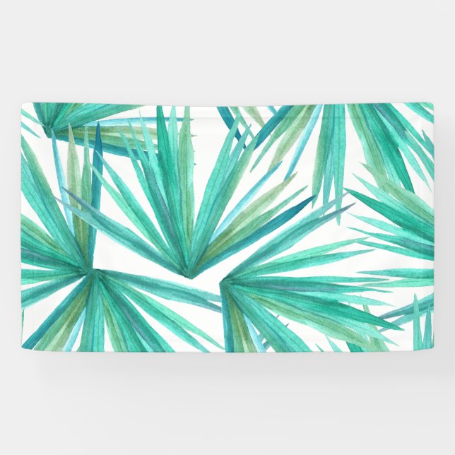 Abstract Tropical Arts Banner (Horizontal)