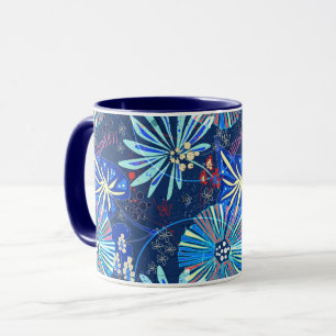 Abstract  tropical mug