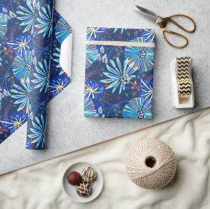 Abstract tropical. wrapping paper
