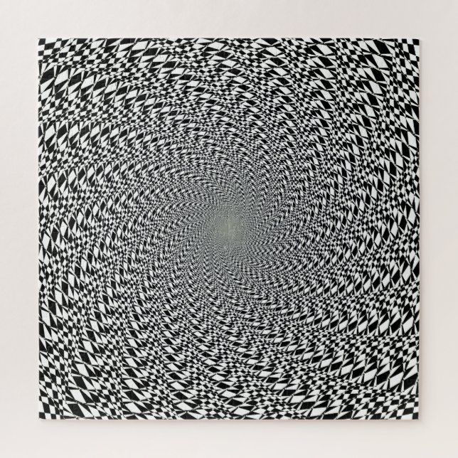 Abstract Tunnel Jigsaw Puzzle (Vertical)