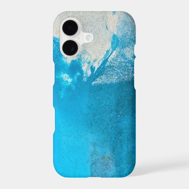 Abstract Turquoise Pattern (Back)