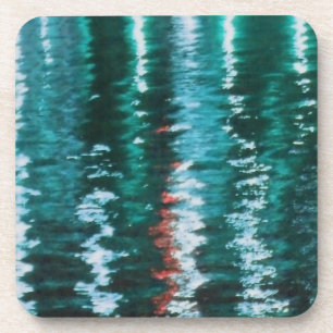 Abstract Turquoise Water Coasters