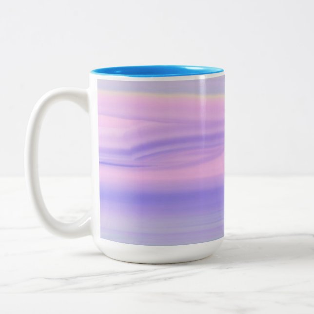 abstract Two-Tone coffee mug (Left)