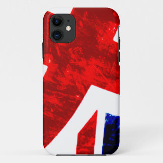 Abstract Union Jack iPhone 11 Case