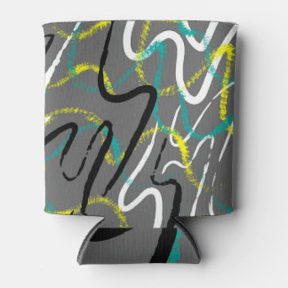 Abstract Urban: Grunge Wave Lines. Can Cooler