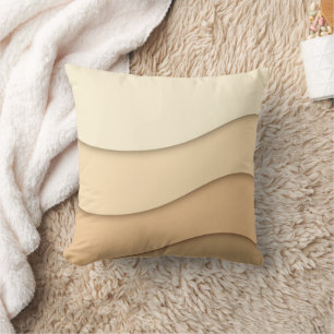 Abstract vector template throw pillow