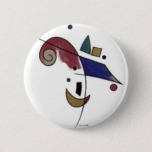 Abstract Venedig Button