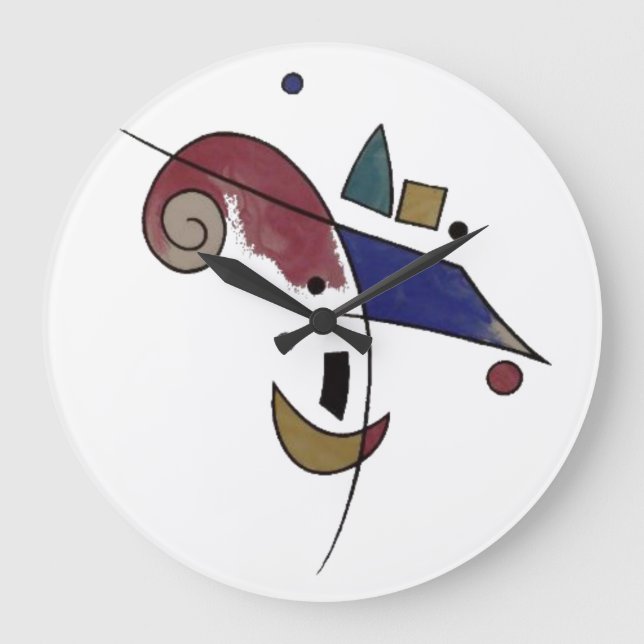 Abstract Venedig Wall Clock (Front)
